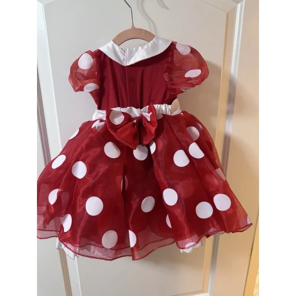 Pottery Barn Kids Disney Minnie Mouse Halloween Costume 6-12 Mo Dress Tutu NWT